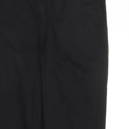 Womens UK Size 8 Canda Regular Fit Straight Black Jeans