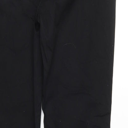 Womens UK Size 8 Canda Regular Fit Straight Black Jeans