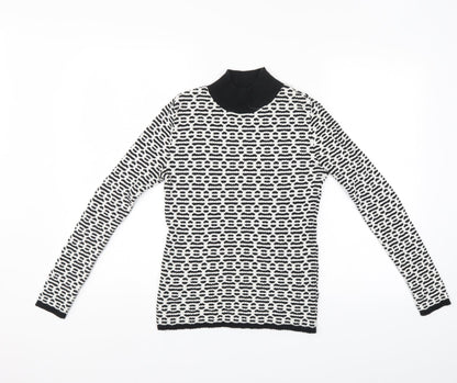 F&F Womens Black   Pullover Jumper Size 8