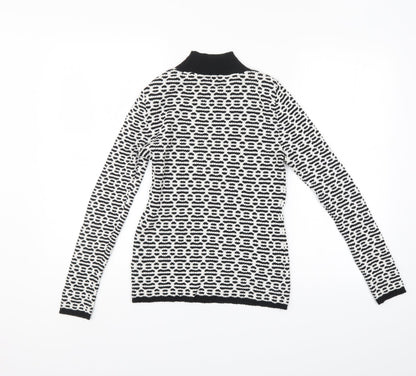 F&F Womens Black   Pullover Jumper Size 8