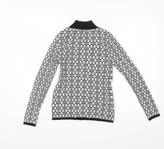 F&F Womens Black   Pullover Jumper Size 8