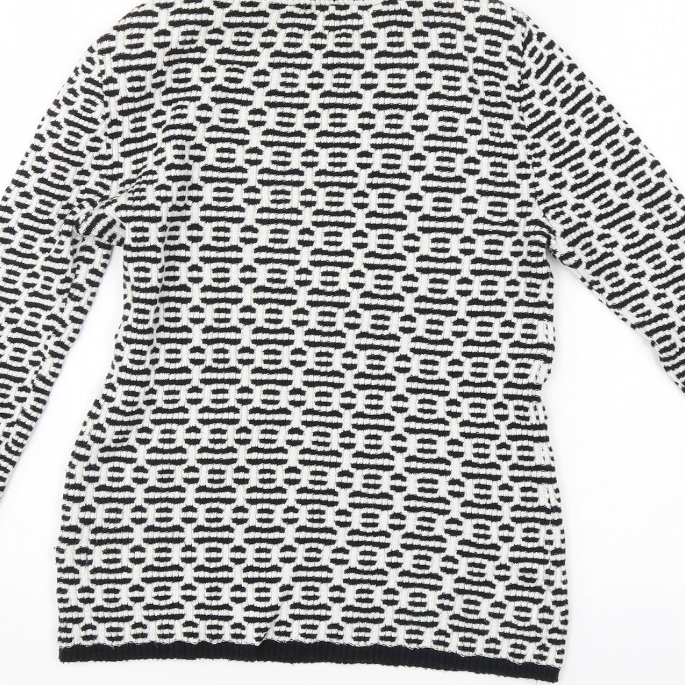 F&F Womens Black   Pullover Jumper Size 8