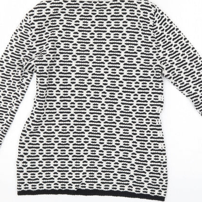 F&F Womens Black   Pullover Jumper Size 8