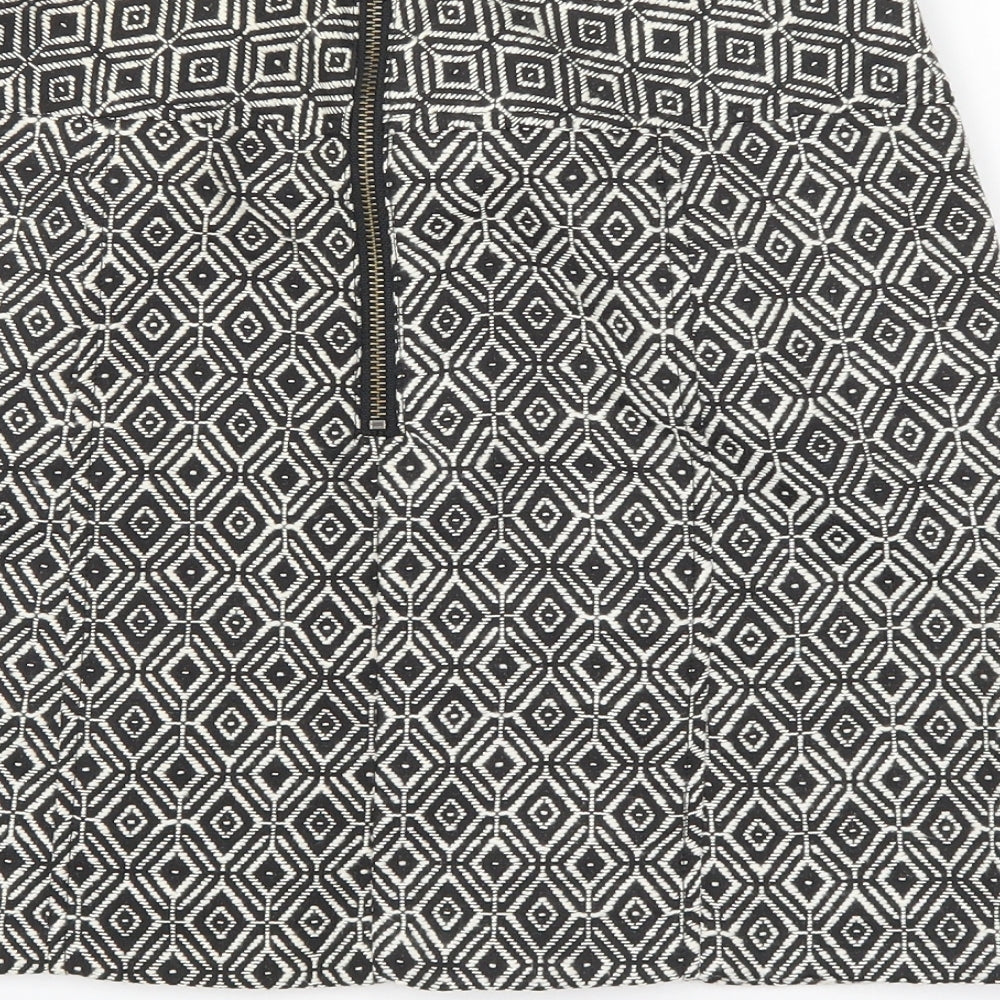 NEXT Womens Multicoloured Geometric  A-Line Skirt Size 10
