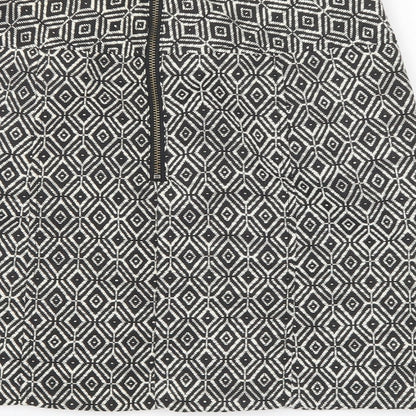 NEXT Womens Multicoloured Geometric  A-Line Skirt Size 10