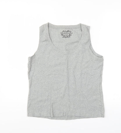 Cherokee Womens Grey   Basic Tank Size 20