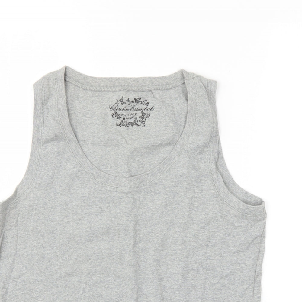 Cherokee Womens Grey   Basic Tank Size 20