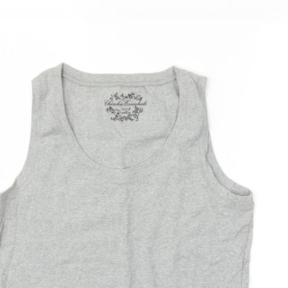 Cherokee Womens Grey   Basic Tank Size 20