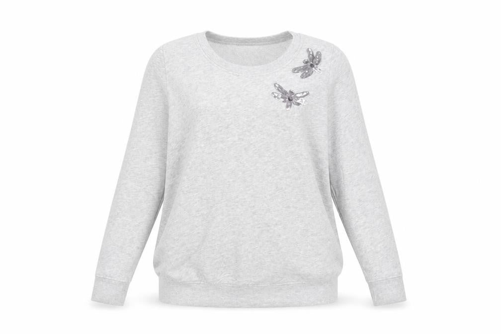 Womens UK Size M H&M Grey Pullover Jumper
