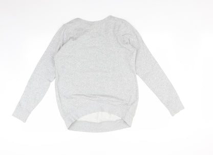 Womens UK Size M H&M Grey Pullover Jumper
