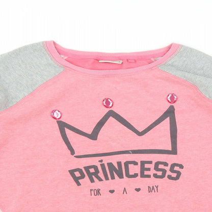 NEXT Girls Pink   Pullover Jumper Size 12 Years