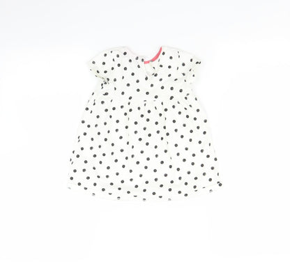 F&F Baby Multicoloured Polka Dot  Basic T-Shirt Size 12-18 Months