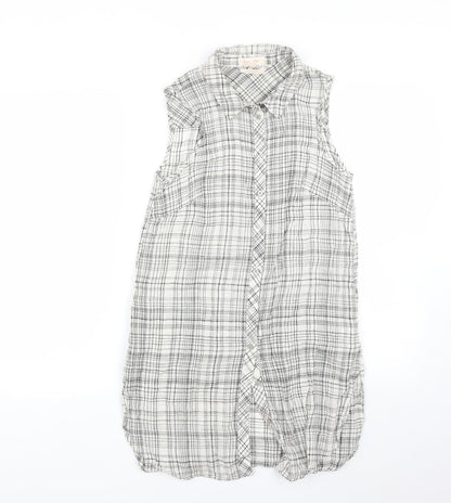 F&F Womens Multicoloured Camouflage  Basic Button-Up Size 6