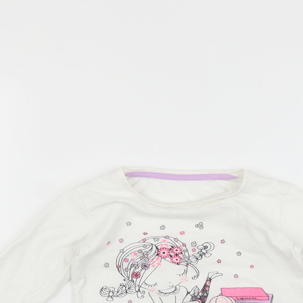 Natalan Baby White   Basic T-Shirt Size 12-18 Months