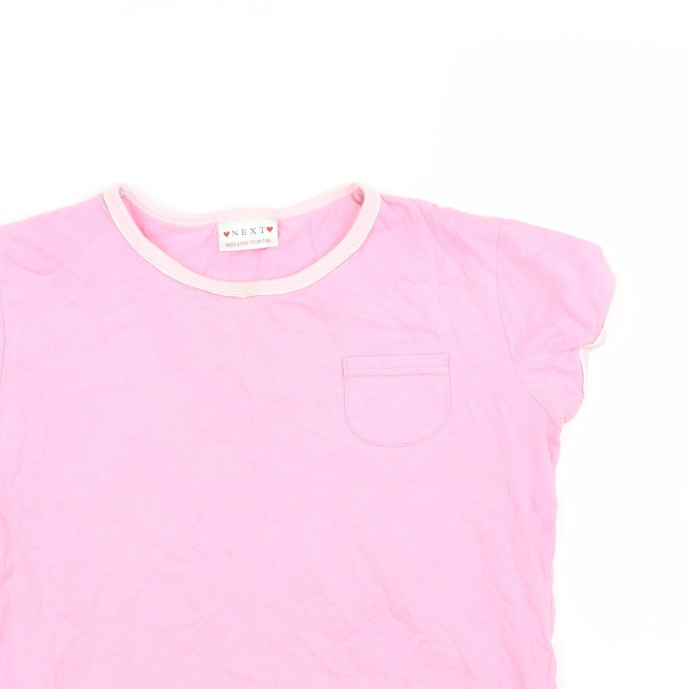 NEXT Girls Pink   Basic T-Shirt Size 12 Years
