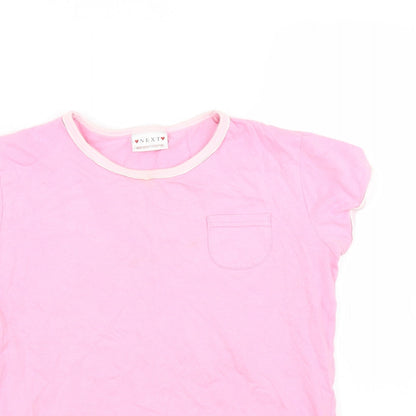 NEXT Girls Pink   Basic T-Shirt Size 12 Years
