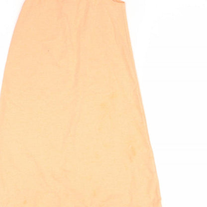 George Girls Orange   A-Line  Size 8-9 Years