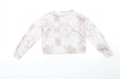 Primark Girls Pink   Pullover Jumper Size 11-12 Years