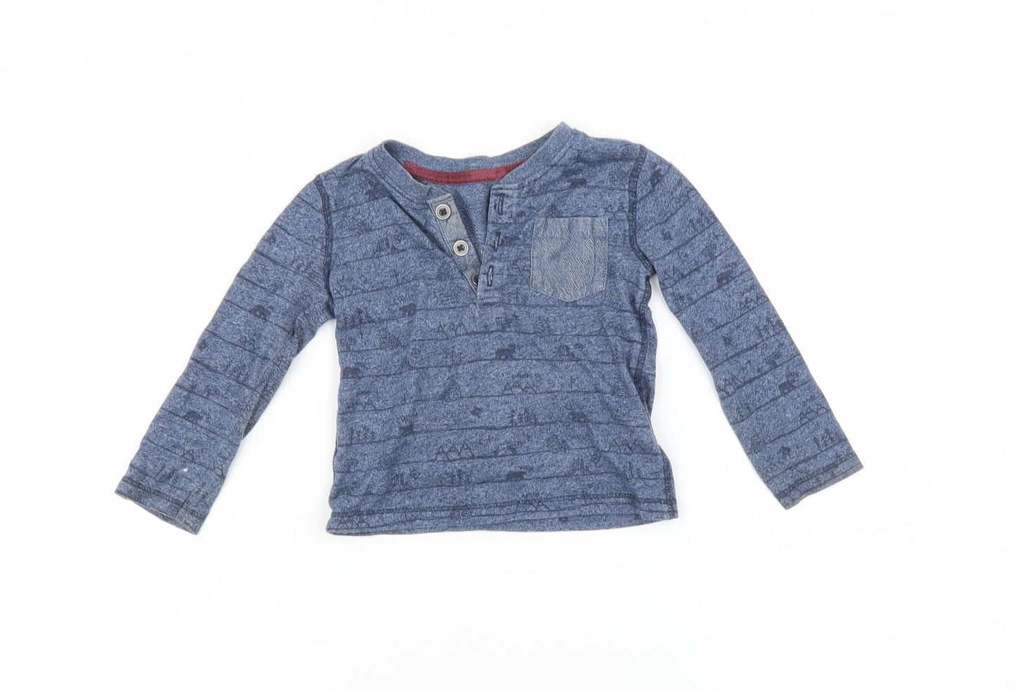 F&F Baby Blue   Basic T-Shirt Size 12-18 Months