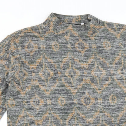 Womens UK Size 14 Matalan Multicoloured Pullover Jumper