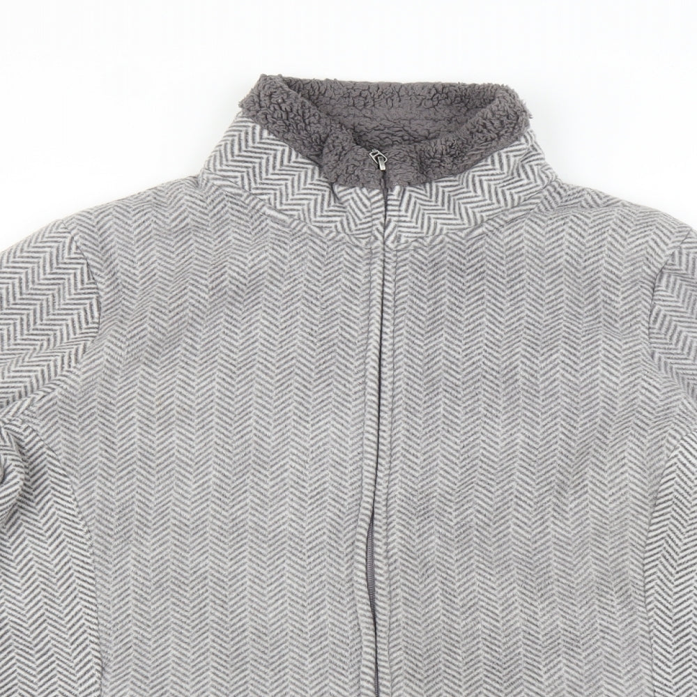 Preworn Womens Grey   Full Zip Hoodie Size M