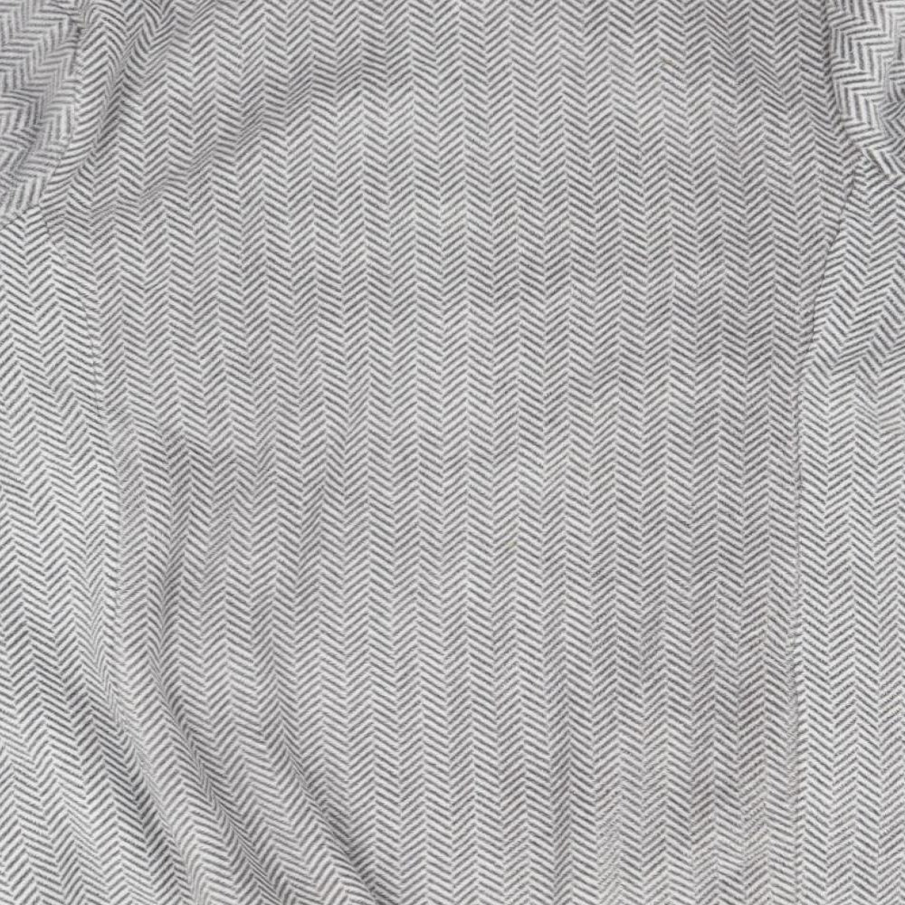 Preworn Womens Grey   Full Zip Hoodie Size M
