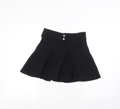 H&M Womens Black   Flare Skirt Size 8