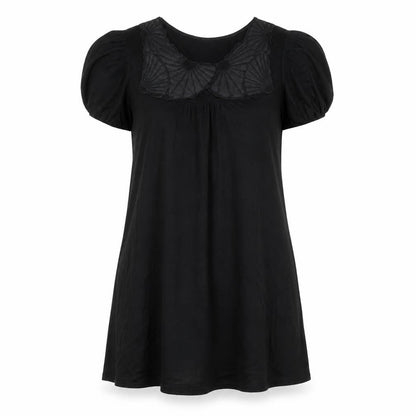 Preworn Womens Black   Basic T-Shirt Size 10