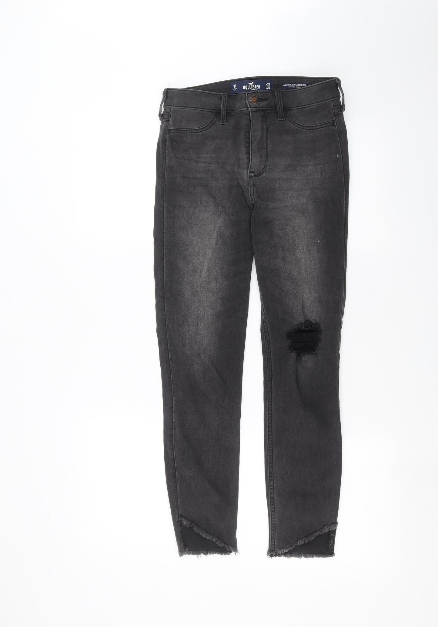 Hollister Womens Black   Skinny Jeans Size 26 in L26 in