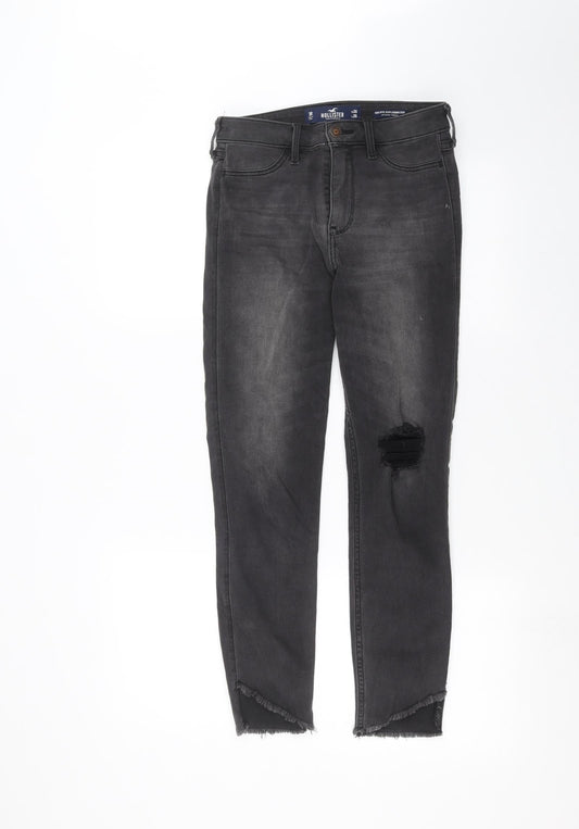 Hollister Womens Black   Skinny Jeans Size 26 in L26 in