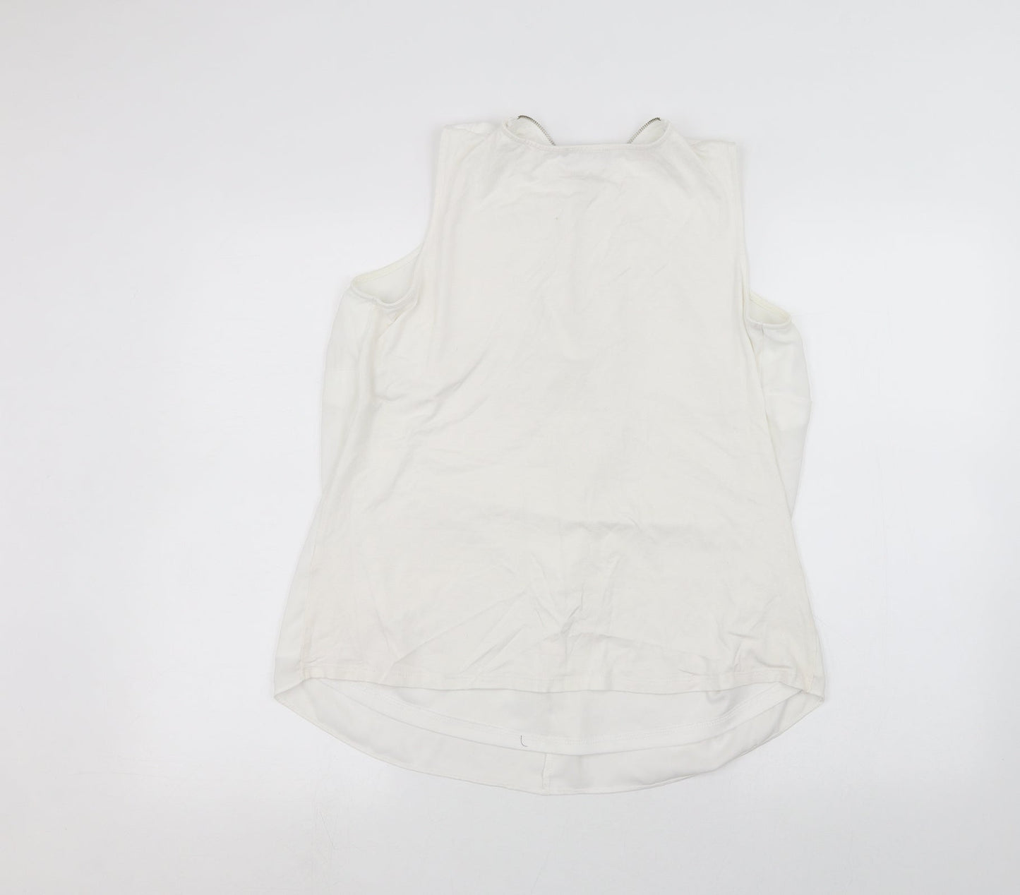 F&F Womens White   Basic Blouse Size 14