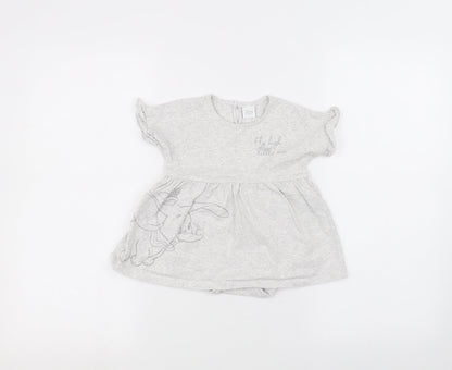 Disney Baby Grey   A-Line  Size 9-12 Months