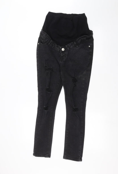 Boohoo Womens Black   Skinny Jeans Size 8 L24 in