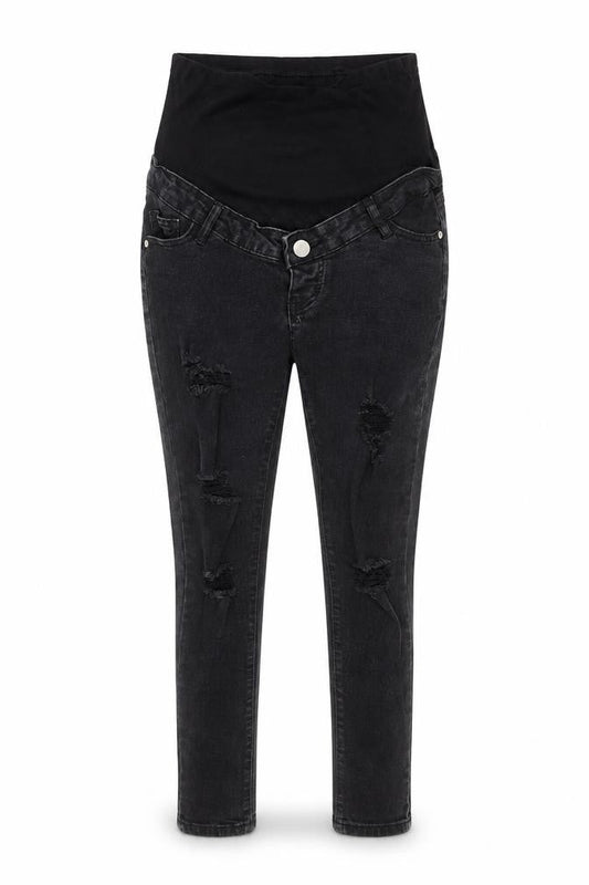 Womens UK Size 8 Boohoo Regular Fit Skinny Black Jeans