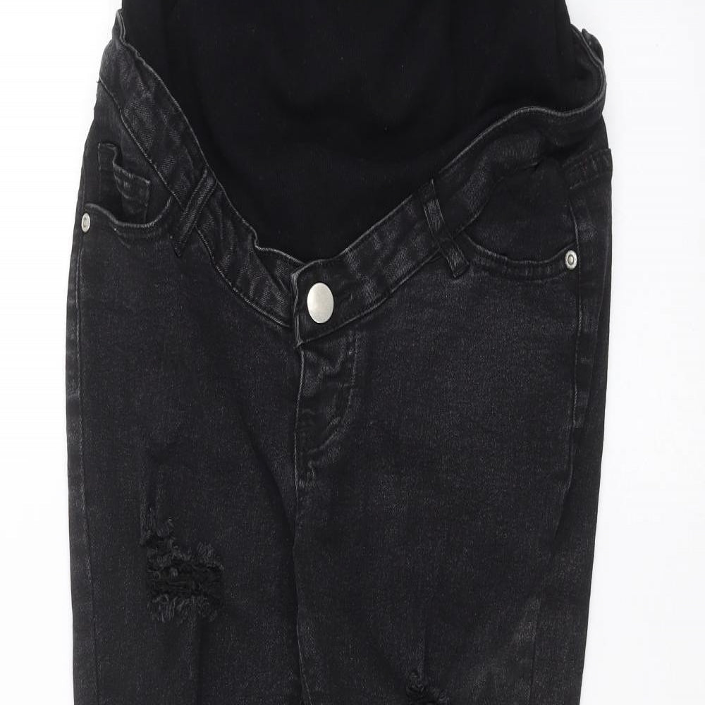 Boohoo Womens Black   Skinny Jeans Size 8 L24 in