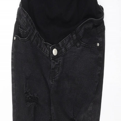 Boohoo Womens Black   Skinny Jeans Size 8 L24 in