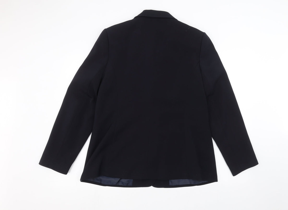 ameranto Womens Blue   Jacket  Size 16
