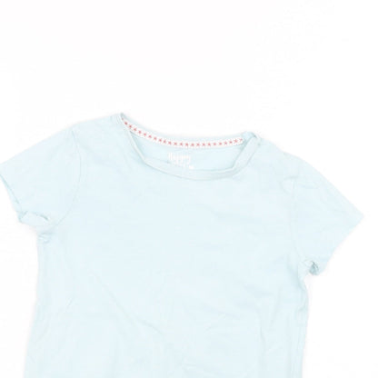 F&F Boys Blue   Basic T-Shirt Size 6-7 Years