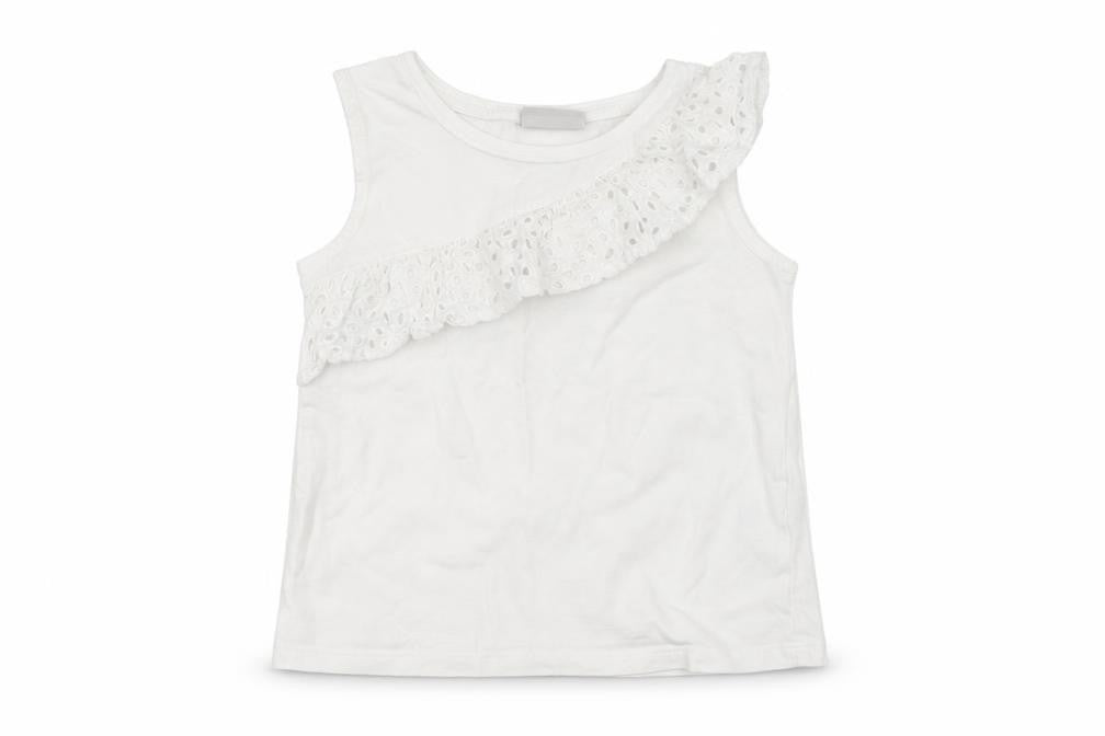 Matalan Boys White   Basic T-Shirt Size 7 Years