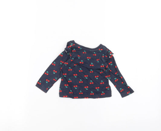 Nutmeg Baby Blue   Basic T-Shirt Size 3-6 Months