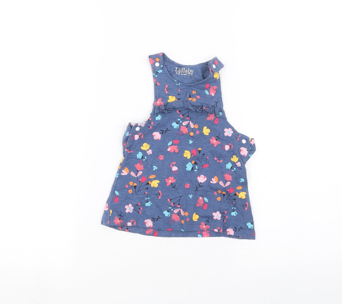 Peacocks Baby Blue   Basic T-Shirt Size 3-6 Months