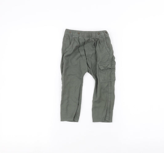 Nutmeg Baby Green   Track Pants Trousers Size 9-12 Months