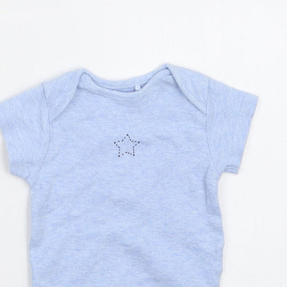 NEXT Boys Blue   Babygrow One-Piece Size 0-3 Months