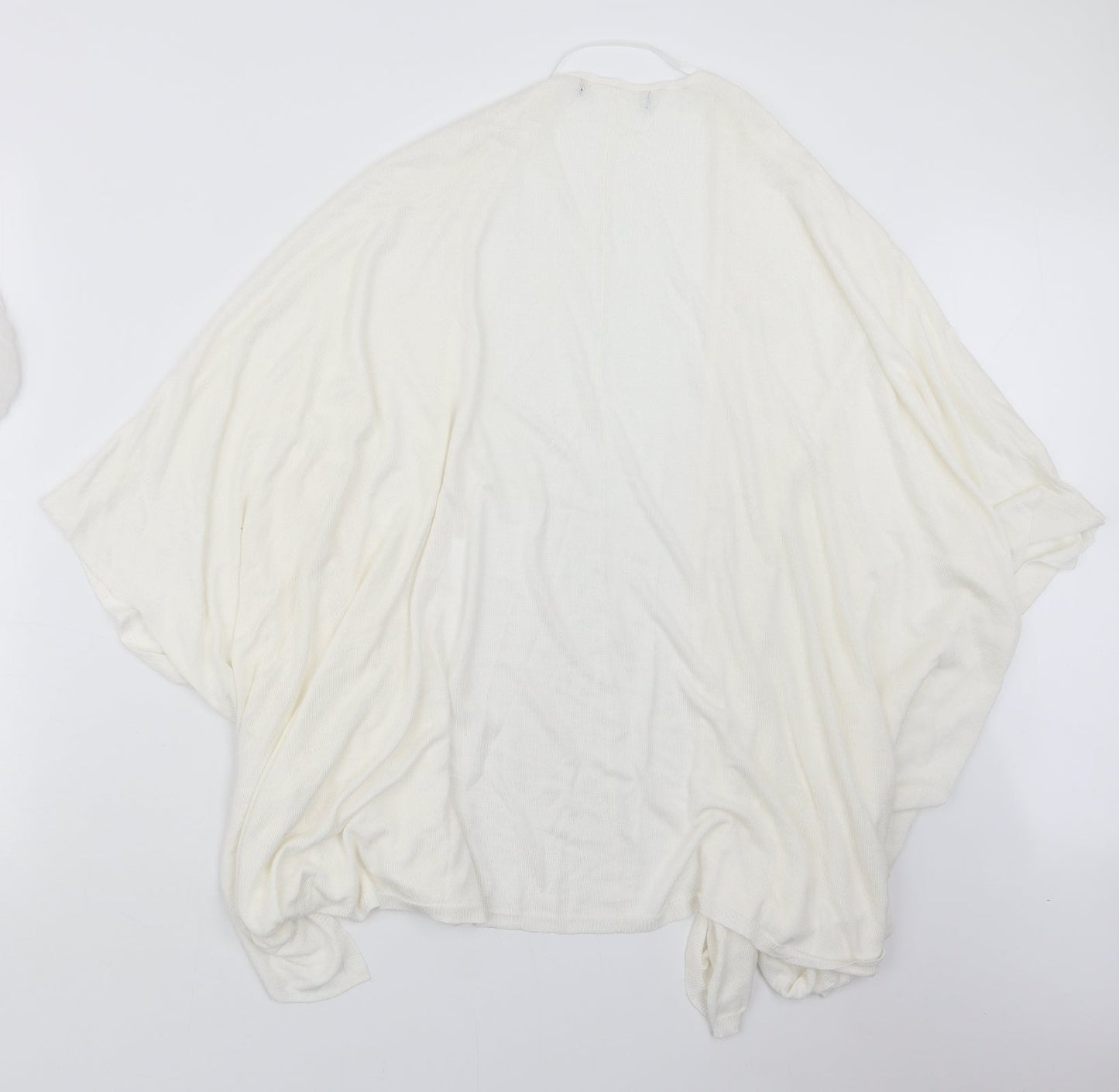 Atmosphere Womens White  Knit Cardigan Jumper Size S