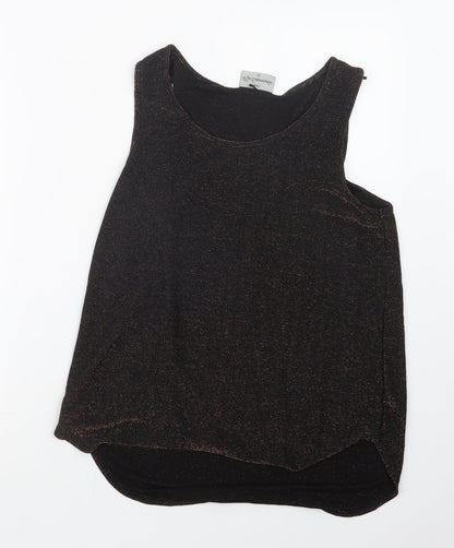 Womens UK Size 12 NEXT Black Basic Tank