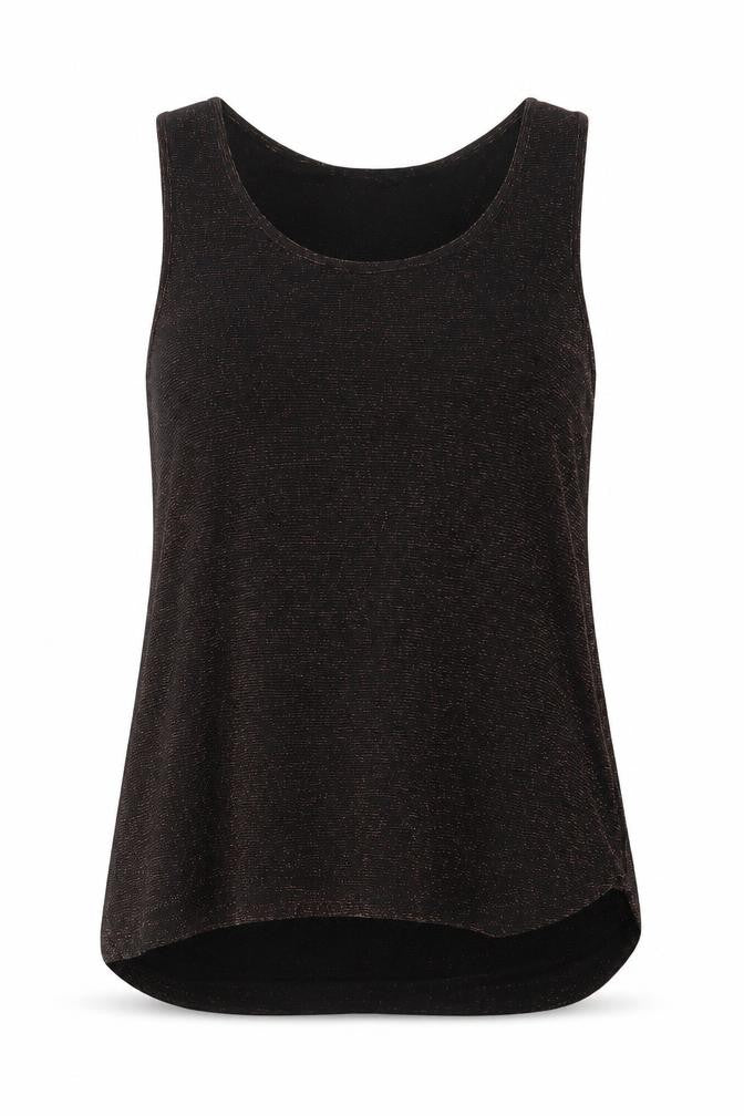 Womens UK Size 12 NEXT Black Basic Tank