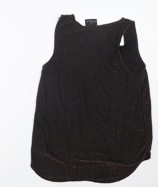 Womens UK Size 12 NEXT Black Basic Tank