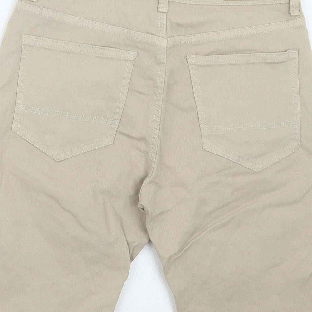 Denim Co. Mens Beige   Cargo Shorts Size 29 in