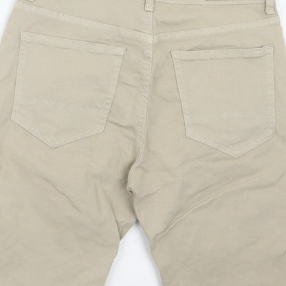 Denim Co. Mens Beige   Cargo Shorts Size 29 in