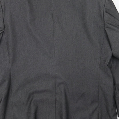 Armando Mens Grey   Jacket Suit Jacket Size 40